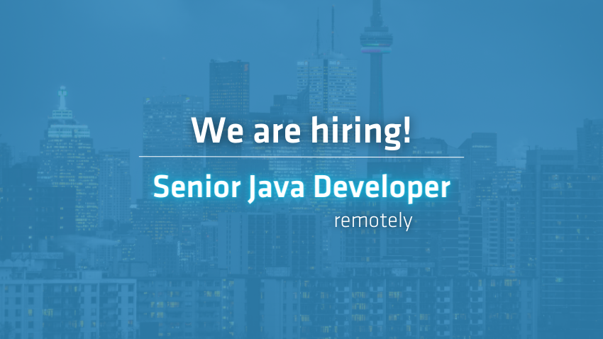 We’re looking for Senior Java Developer (remotely)